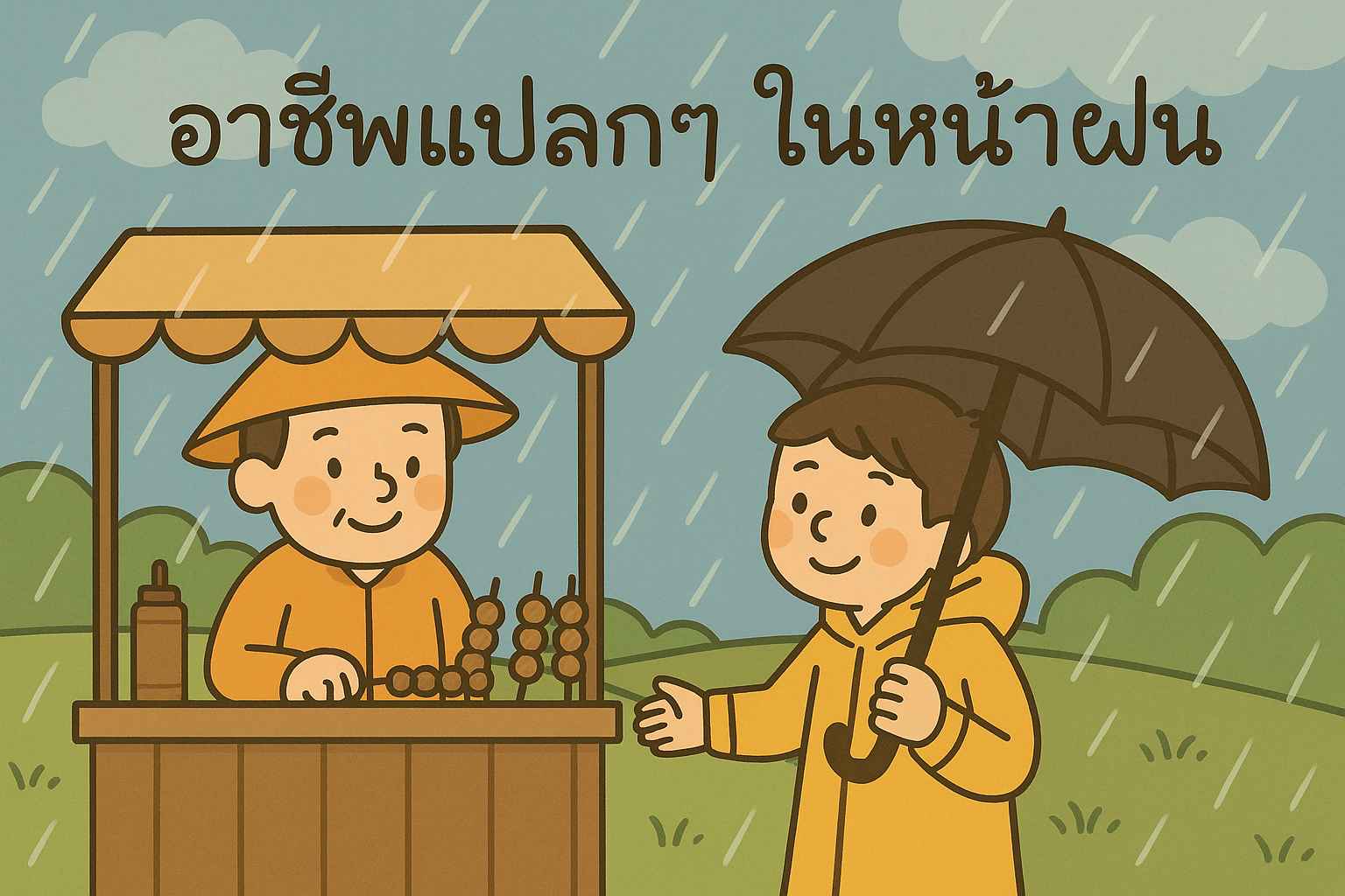 เมื่อฝนตก-คนก็ปรับตัว-อาชีพก็เปลี่ยนไป thai-herbs.thdata.co | เมื่อฝนตก-คนก็ปรับตัว-อาชีพก็เปลี่ยนไป สรรพคุณ สมุนไพร ไทย 